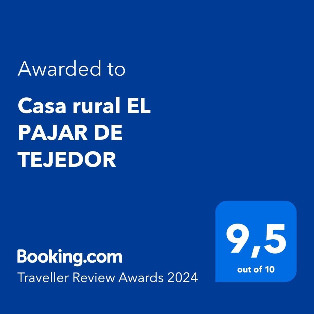 Casa Rural El Pajar De Tejedor Mondot 외부 사진